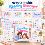 Young Minds Activity : ReadingDiscovery™ — 150+ Fun Activities to Help Your Child Build Stronger Reading Skills, Improve Comprehension & Expand Vocabulary